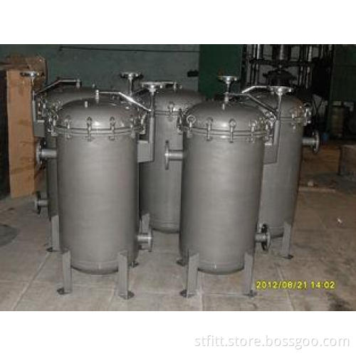 5 Micron Stainless Steel Bag Filter Housing 10" For Paint ,
